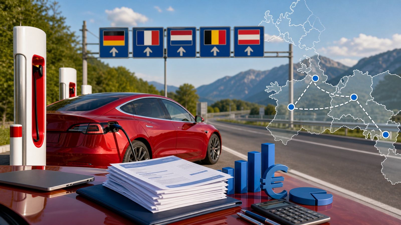 Cross-Border Tesla Supercharging in Europe: VAT, Currency, and Invoice Pitfalls