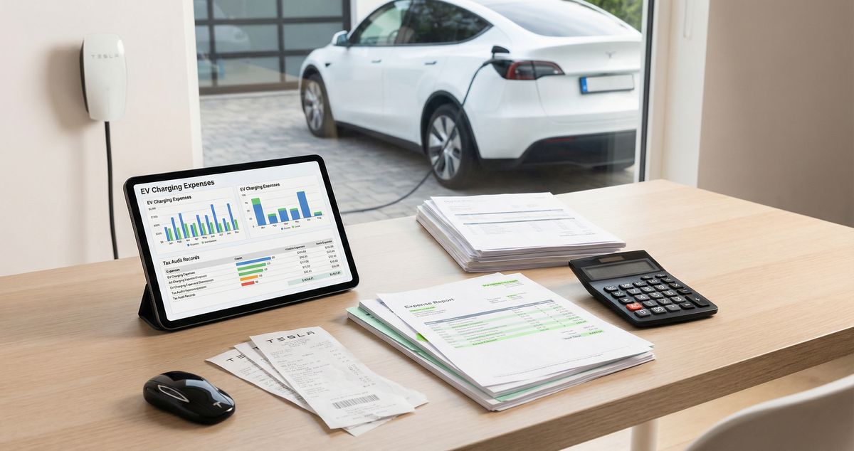 Tesla-Rechnungen per Mail an Steuerberater oder Buchhaltung senden: der praktische Weg