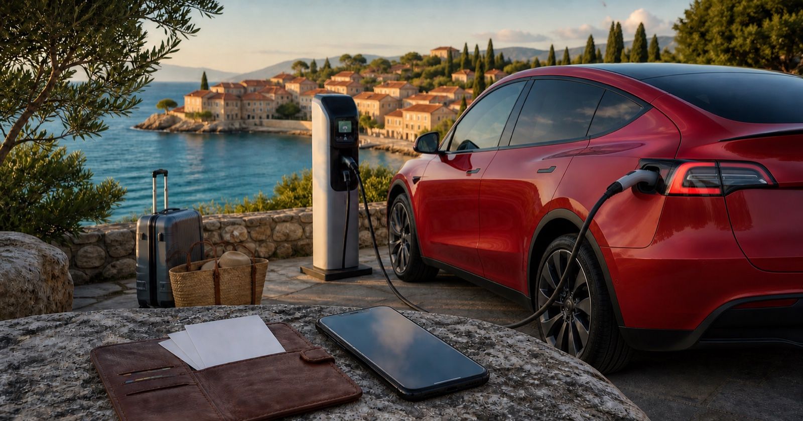 Tesla Supercharger-fakturaer efter en kør-selv-ferie i Europa